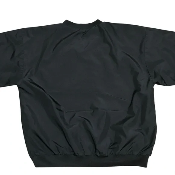 Vintage Union Pacific Railroad Men’s Black Windbreaker Size Large Augusta Sports - Picture 5 of 6